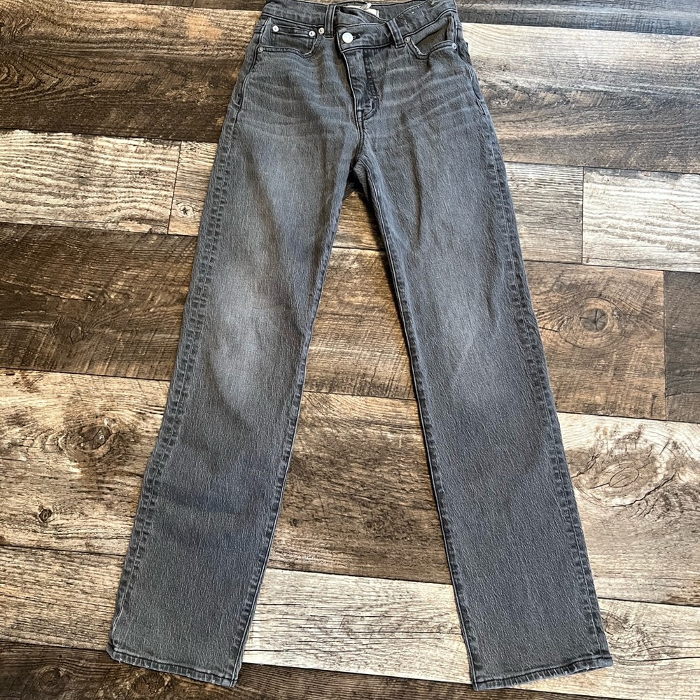 Classic Gray Denim Jeans